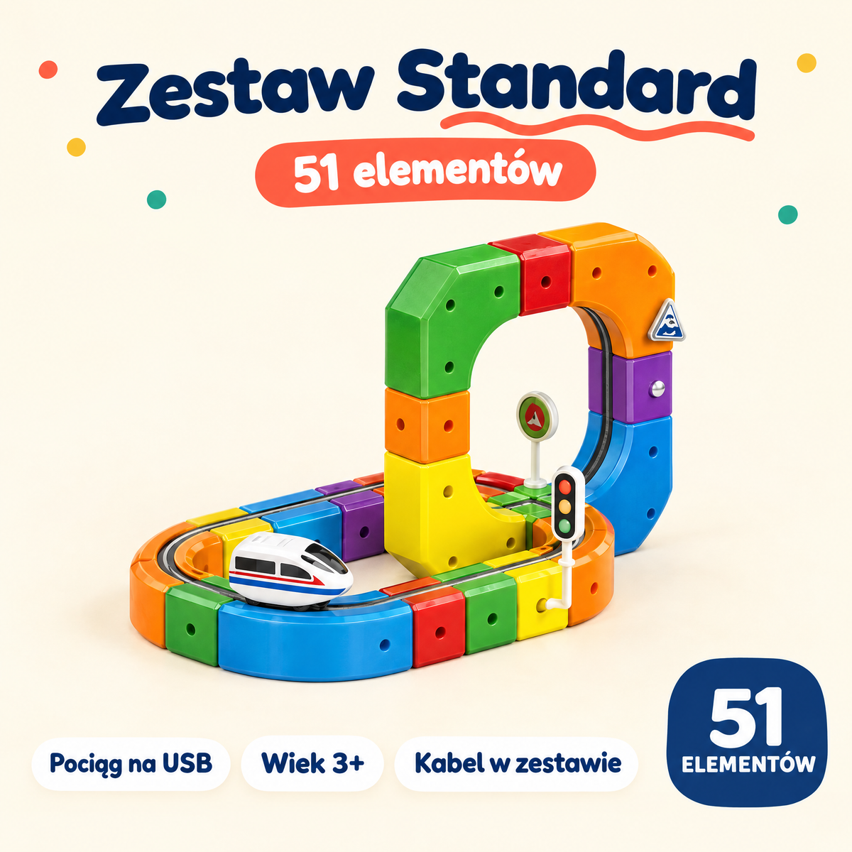 Zestaw Standard — 51 elementów