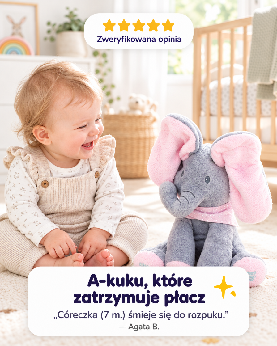 Bibou — śpiewający słoń, który bawi się w a-kuku — opinia rodzica