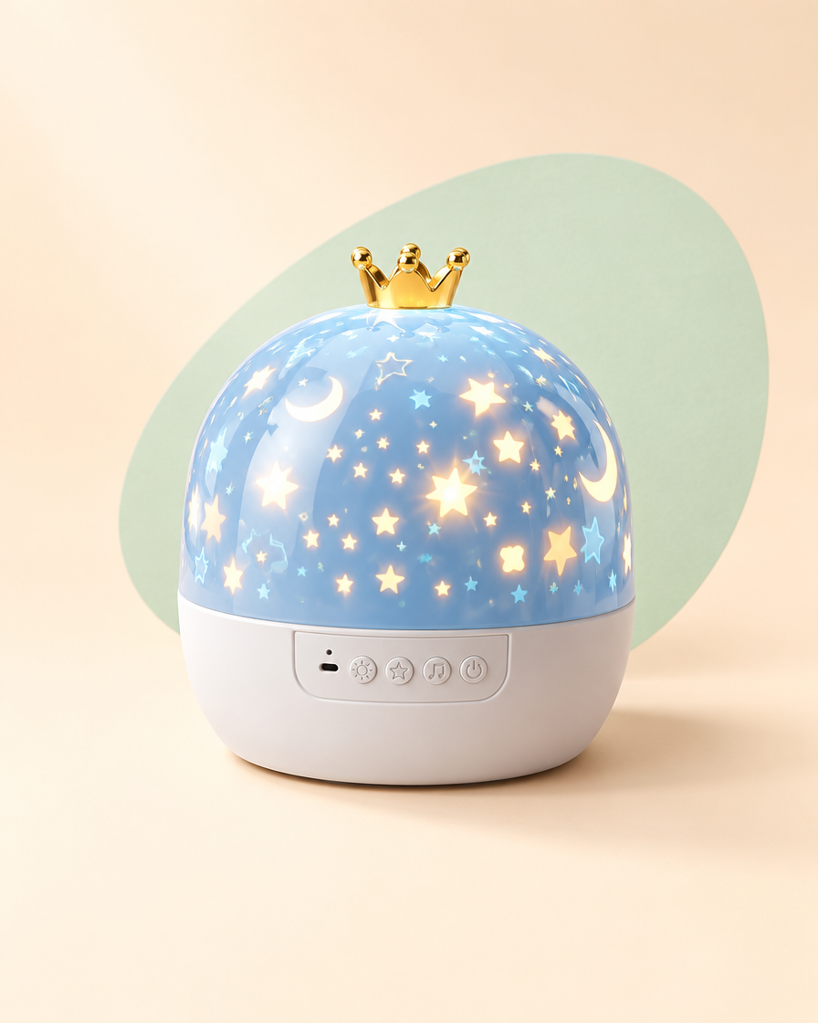 Projektor Nocnego Nieba — lampka LED z muzyką i slajdami — zdjęcie produktu