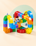WonderRail™ — kolejka Montessori, 81 elementów z pociągiem na akumulator — zdjęcie produktu